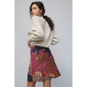 CONDITIONS APPLY | Art to Wear Leopard Mini Skirt